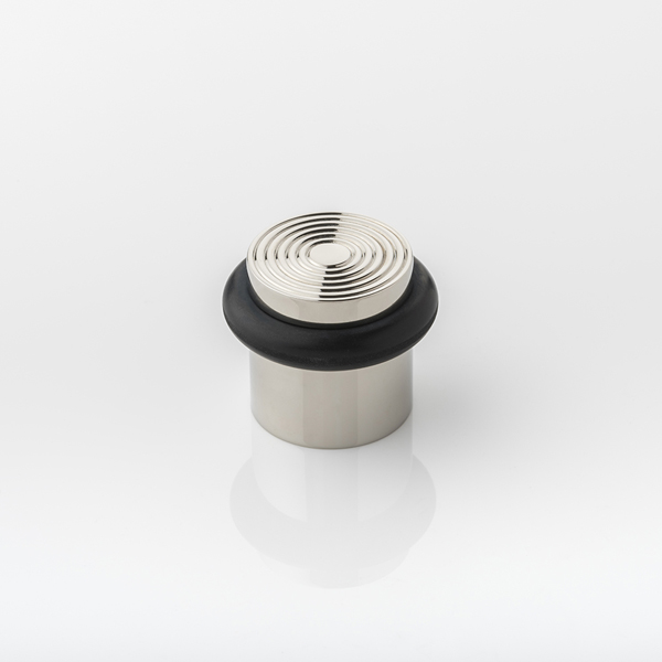 Fowler solid brass floor mounted door stop