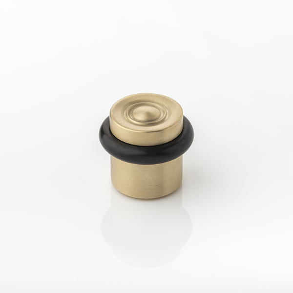 Remmington solid brass floor mounted door stop