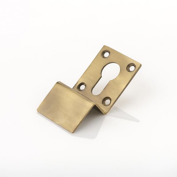 Euro cylinder escutcheon pull
