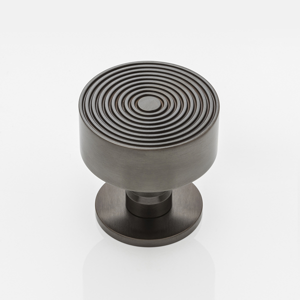 Fowler solid brass statement entrance door pull