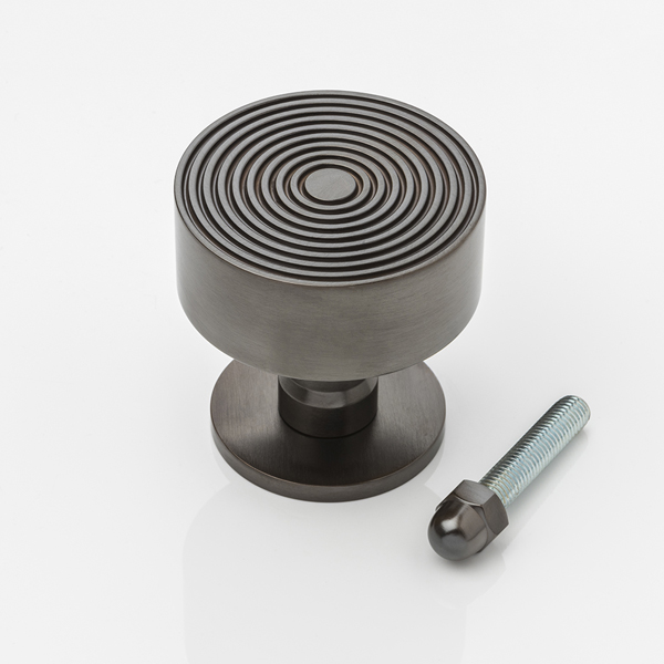 Fowler solid brass statement entrance door pull