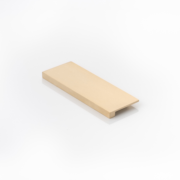 Cube solid brass small edge pull with concealed fixing
