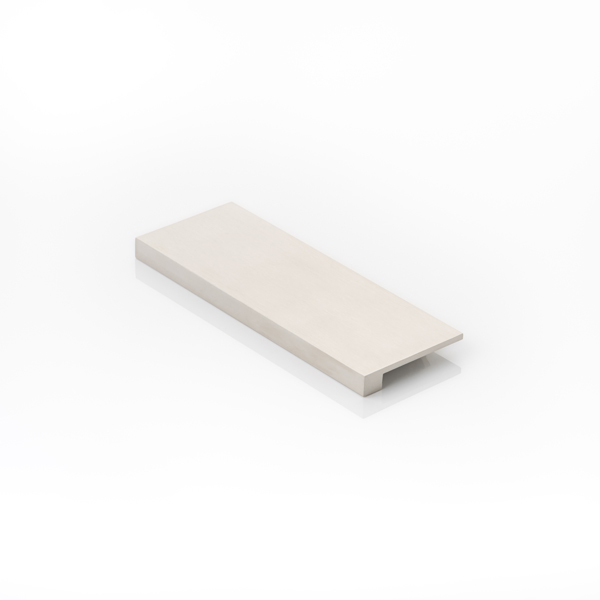 Cube solid brass small edge pull with concealed fixing