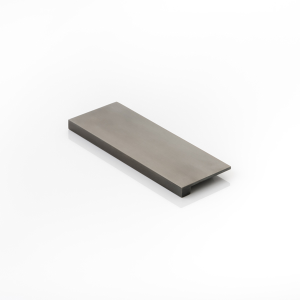 Cube solid brass small edge pull with concealed fixing