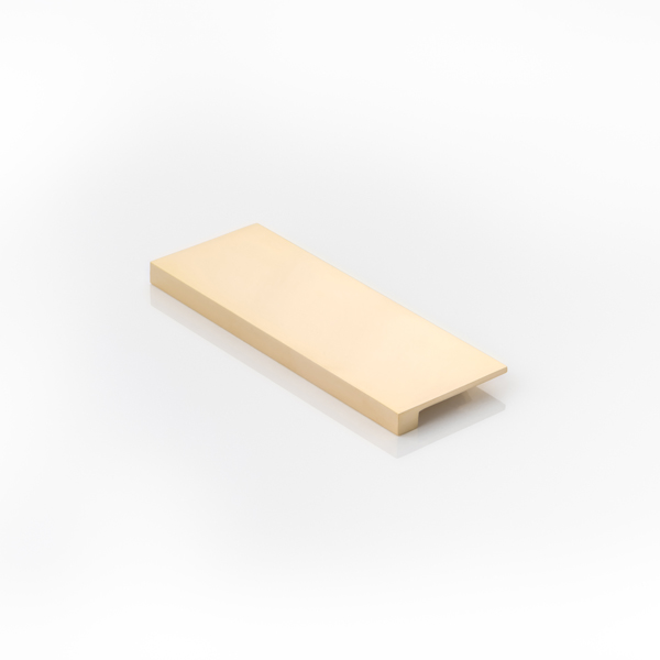 Cube solid brass small edge pull with concealed fixing