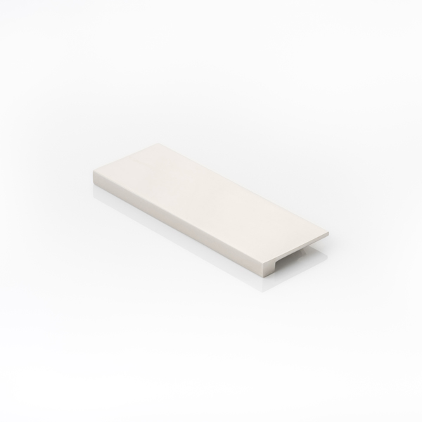 Cube solid brass small edge pull with concealed fixing