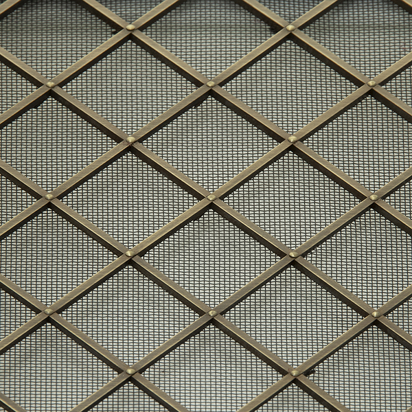 hand assembled 41mm diamond grille with pinheads only