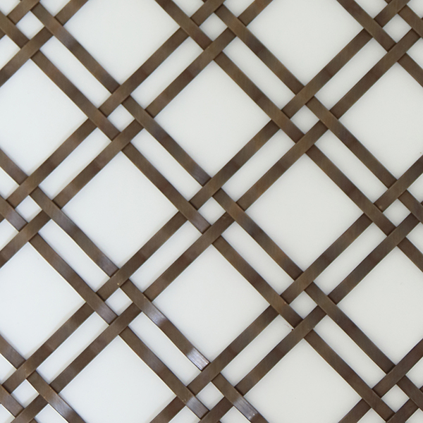 hand woven double diamond plain