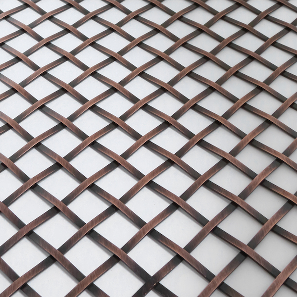 hand woven diamond plain