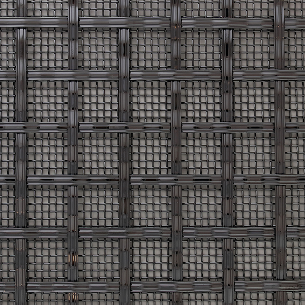 hand woven square reeded