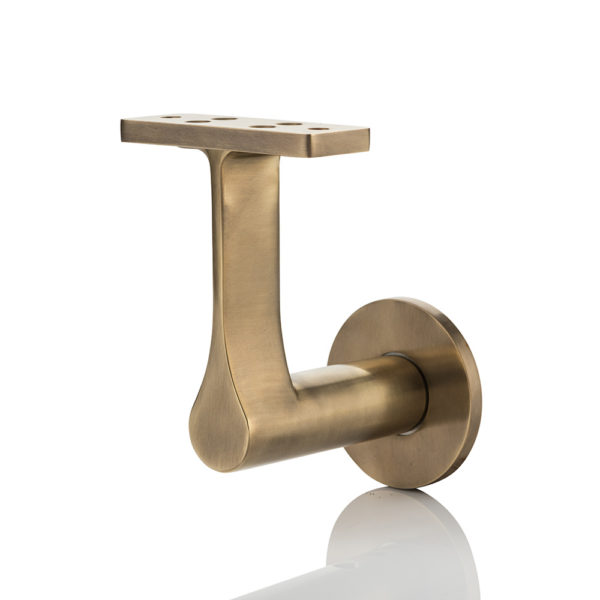 Fonteyn solid brass handrail bracket