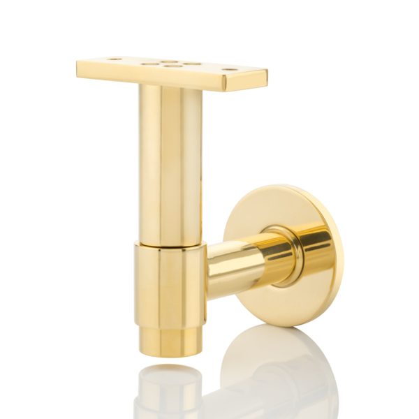 Montgomery solid brass handrail bracket