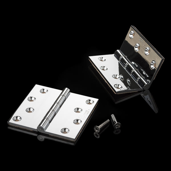 Solid brass washered bearing projection butt hinge - non fire rated