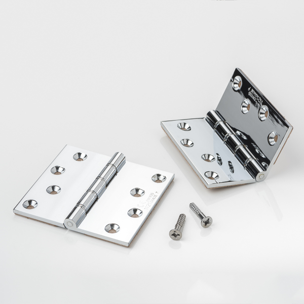 Solid brass washered bearing projection butt hinge - non fire rated