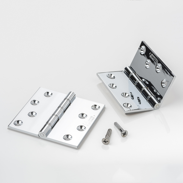 Solid brass washered bearing projection butt hinge - non fire rated