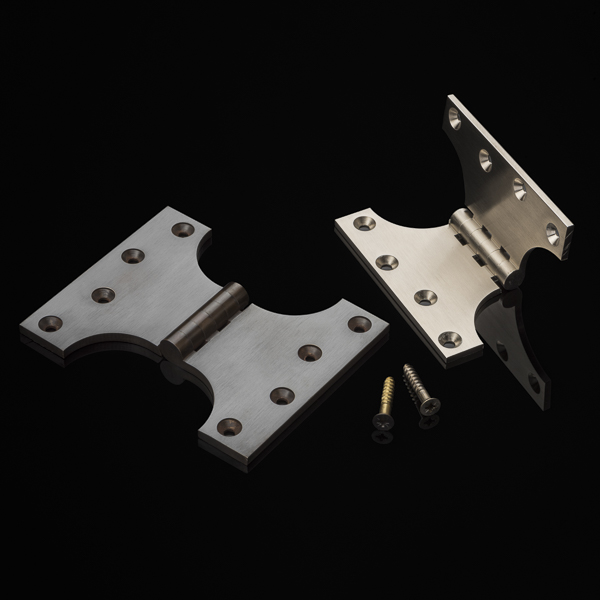 Solid brass parliament projection hinges