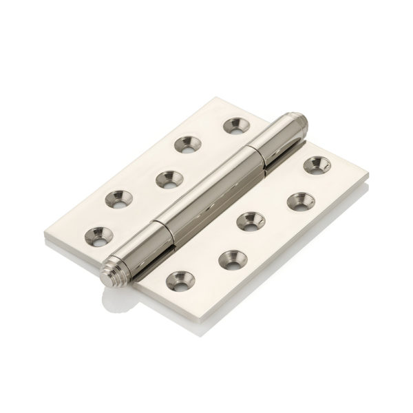 Ethan II stepped finial high performance solid brass concealed bearing butt hinge