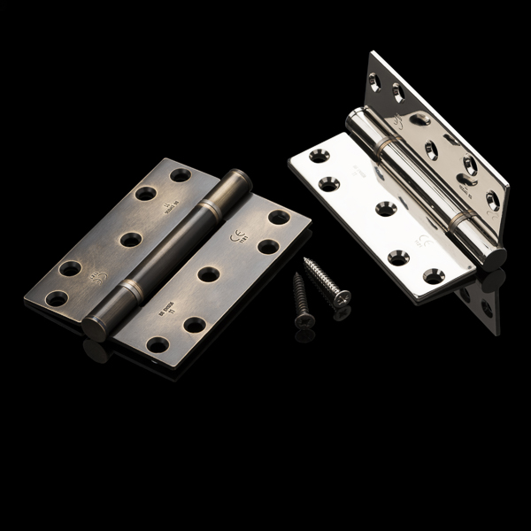 High performance washered bearing butt hinge, non fire-rated