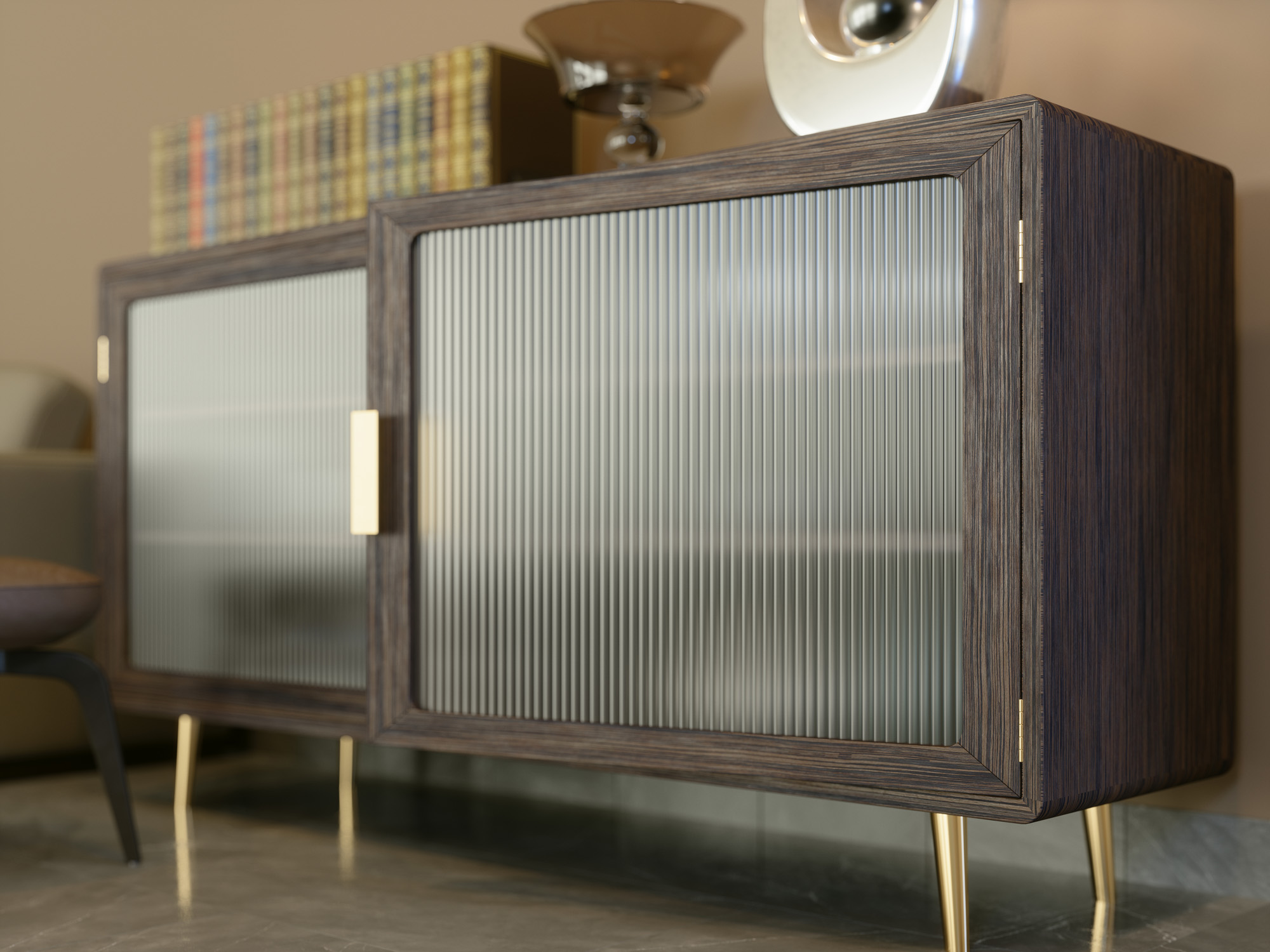 Solid brass hinge for cabinets & windows