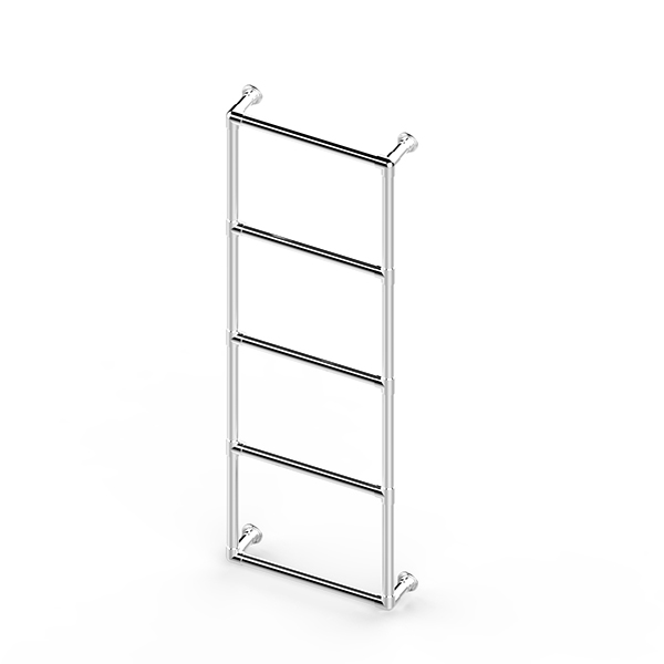 Contemporary wall-mounted towel warmer 525W x 1575H x 130D