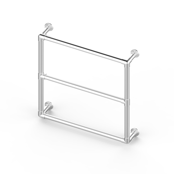 Contemporary wall-mounted towel warmer 675W x 675H x 130D
