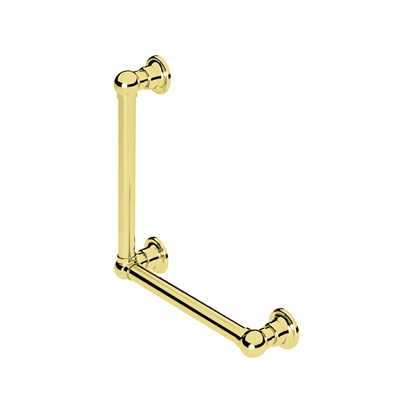 Traditional L-shaped grab rail 450 x 450mm