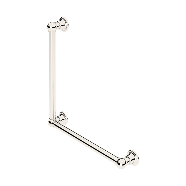 Traditional L-shaped grab rail 600 x 600mm