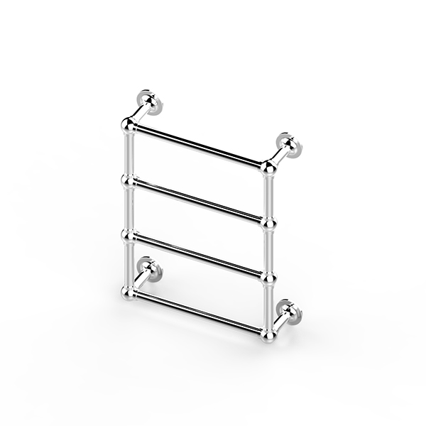 Traditional wall-mounted towel warmer 475W x 600H x 138D