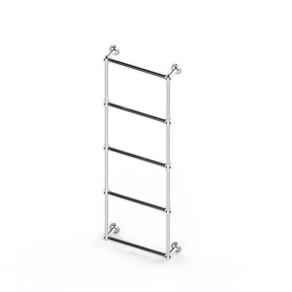 Traditional wall-mounted towel warmer 525W x 1575H x 138D