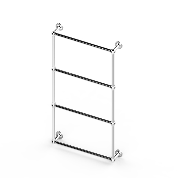 Traditional wall-mounted towel warmer 675W x 1275H x 138D