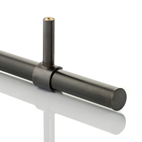 Modern hanging rail with floating ends Example 1