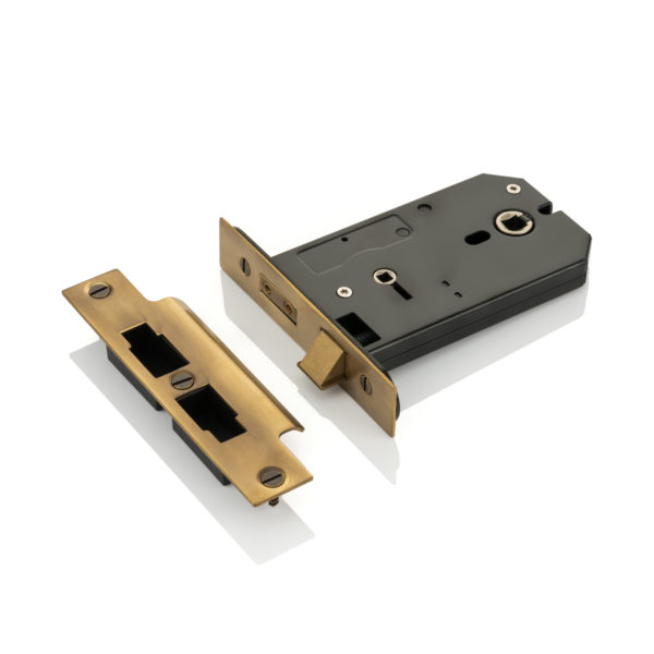 Horizontal privacy latch lock