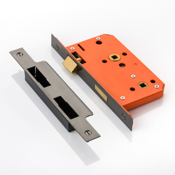 Orange large case privacy latch lock