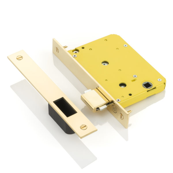 Yellow lock pocket sliding door privacy hook lock