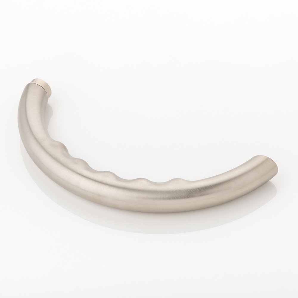 Infinity solid brass door lever handle with roseless rose