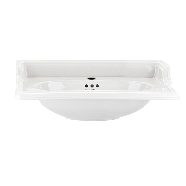 Victorian 630mm basin 1 tap hole