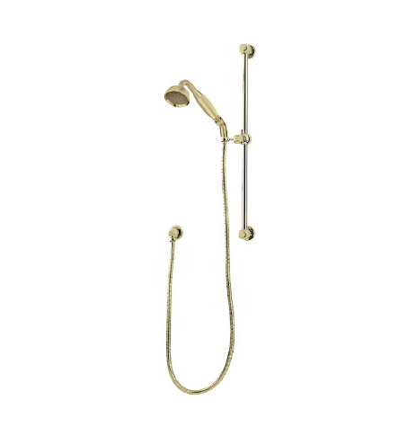 Langbourn handshower sliderail assembly with classical inclined handshower