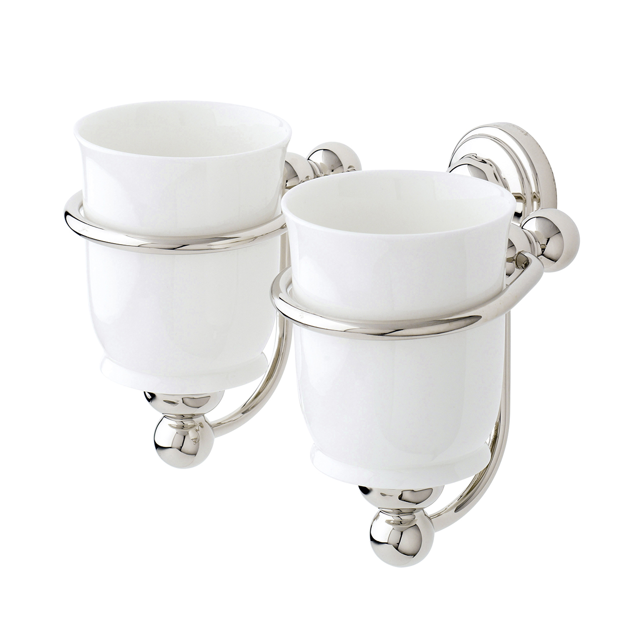 Double tumbler in holder