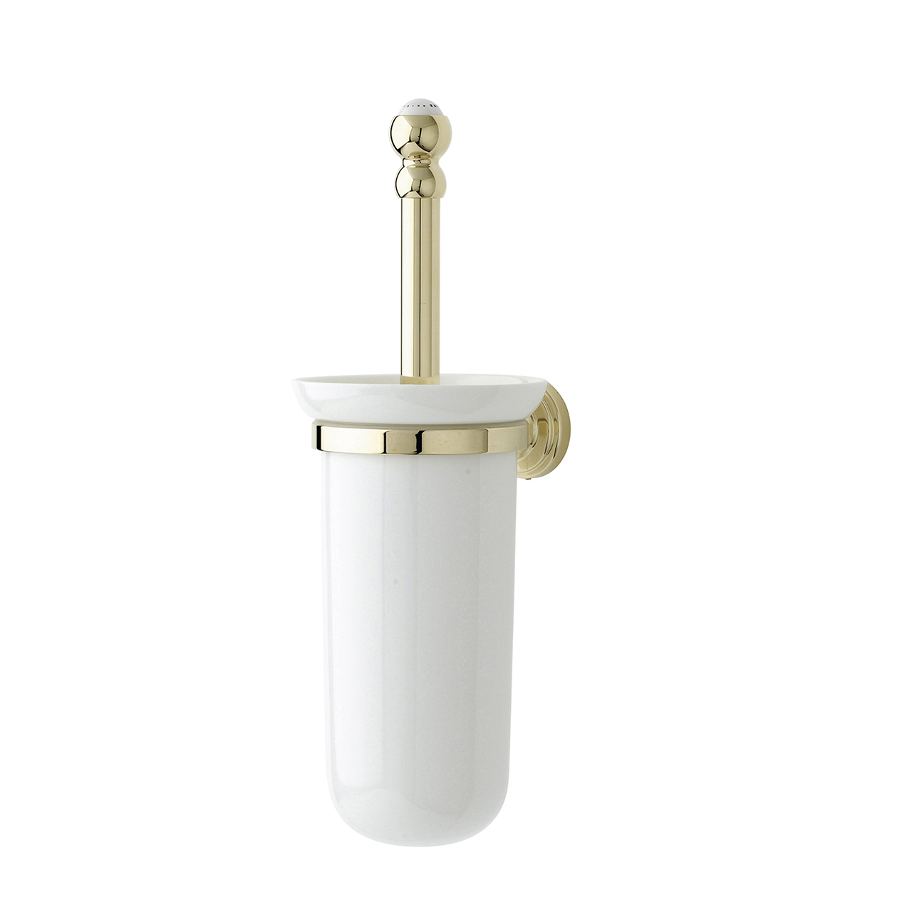Wall-mounted toilet brush