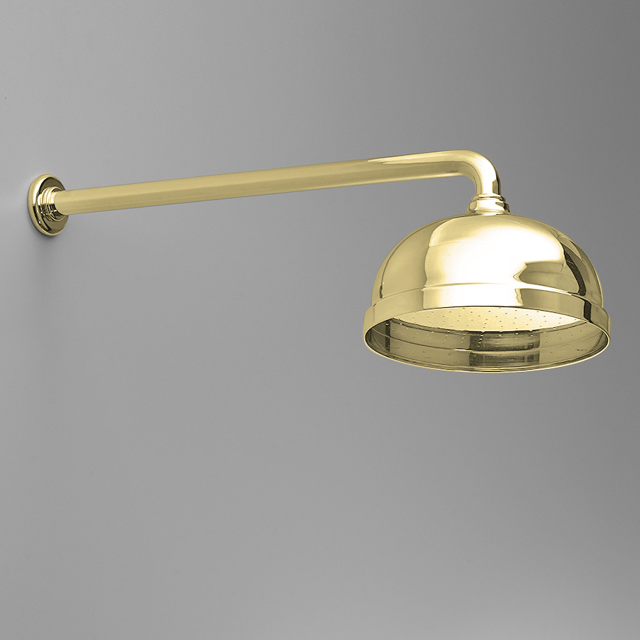 Rockwell 200mm shower rose on 450mm shower arm