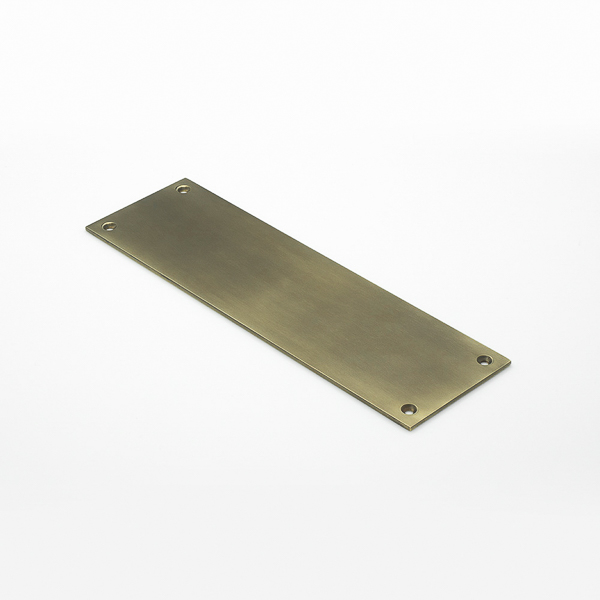 Solid brass extra thick push plate