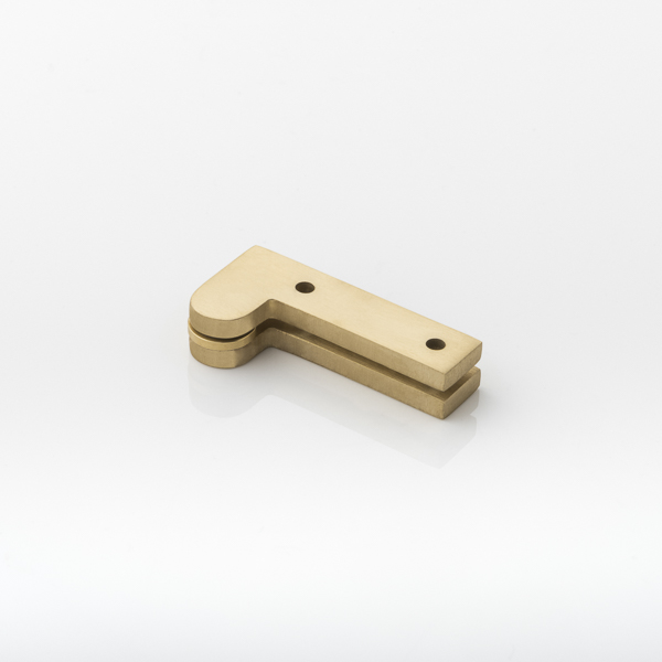 Solid brass pivot hinge for cabinets