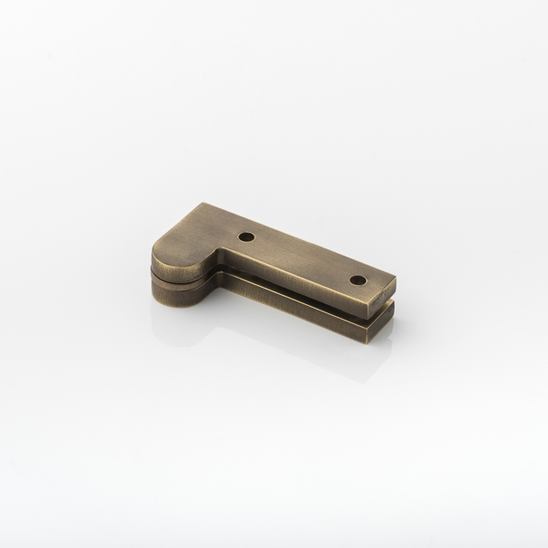 Solid brass pivot hinge for cabinets