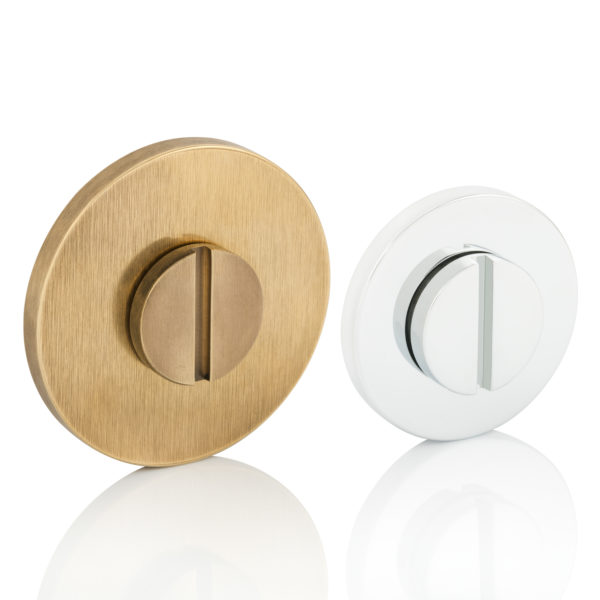 Emergency release round turn with round rose