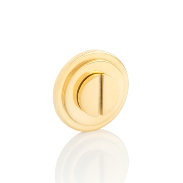 Emergency release round turn with round stepped rose