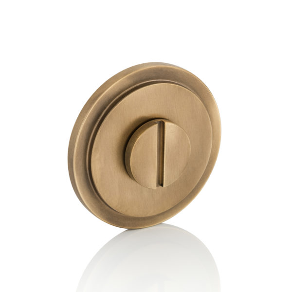 Emergency release round turn with round stepped rose