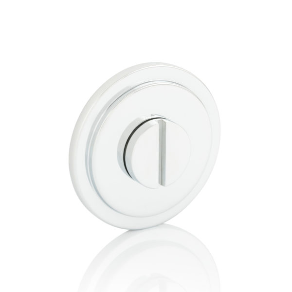 Emergency release round turn with round stepped rose