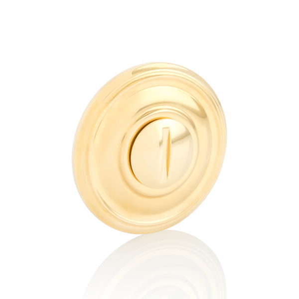 Emergency release dome turn with ornate rose