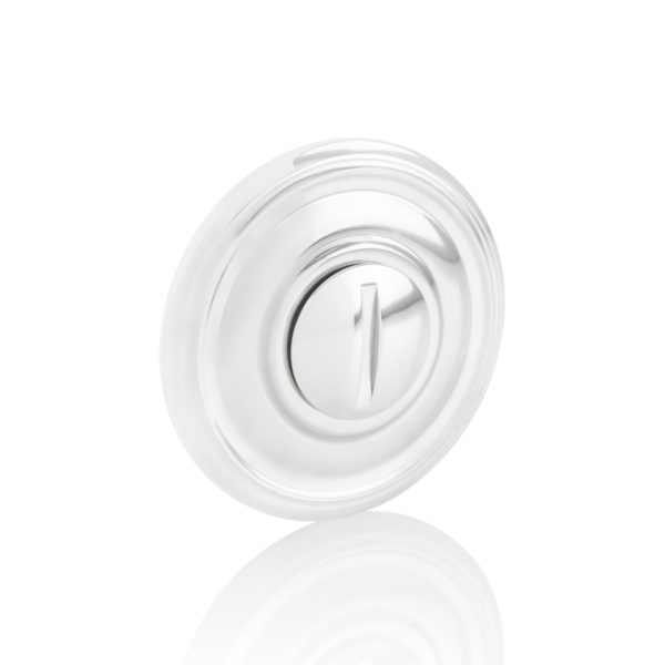 Emergency release dome turn with ornate rose