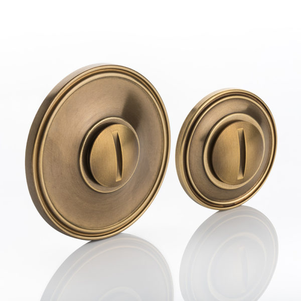 Emergency release dome turn with ridged rose